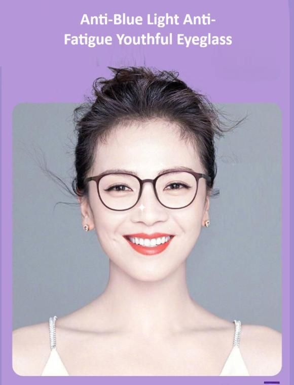 Anti-Blue Light Anti-Fatigue Youthful Eyeglass (Pack of 1)